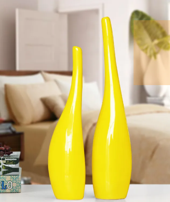 Gold Ceramic Vase