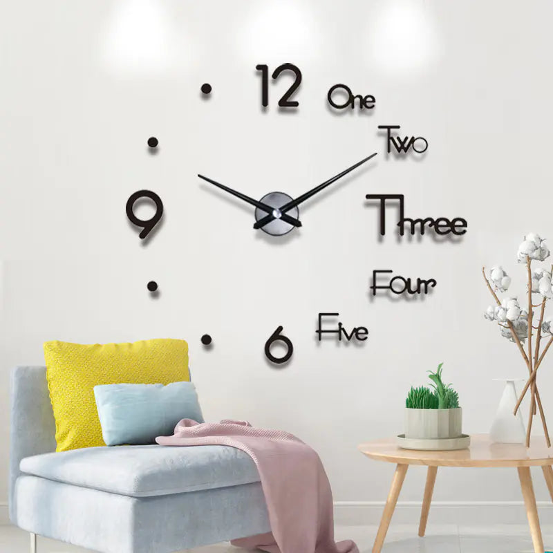 Artistic Round Wall Clock