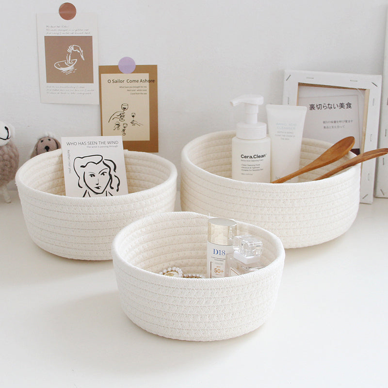 Cotton Rope Storage Basket