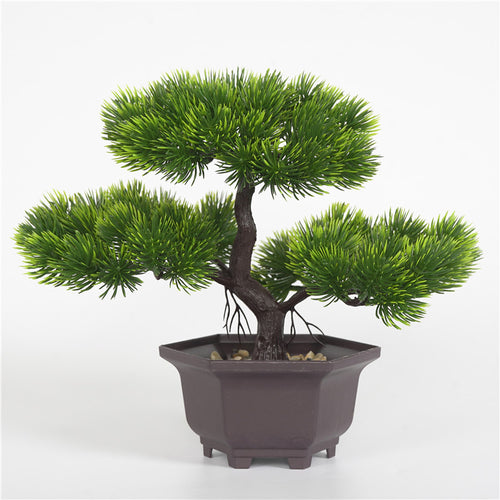 Artificial Pine Bonsai Tree Decor