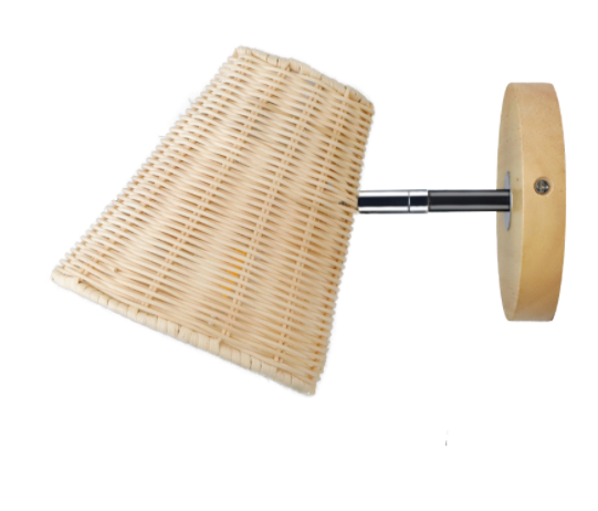 Rattan Wall Sconce