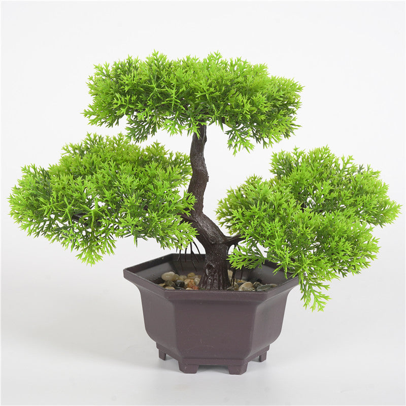 Artificial Pine Bonsai Tree Decor