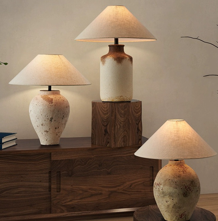 Wabi-Sabi Mushroom Lamp