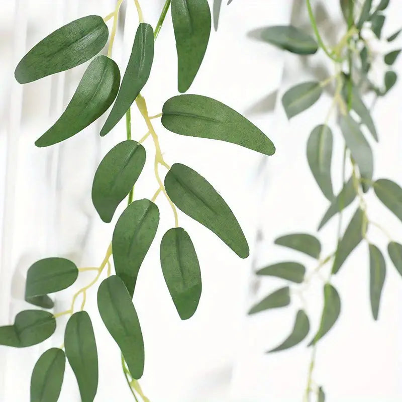 Willow Leaf Vine Greenery Garland