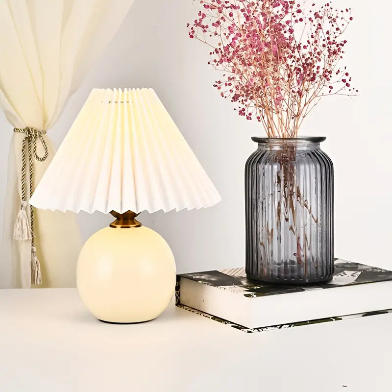 Textured Ceramic Table Lamp