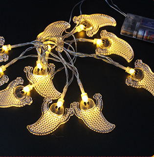LED Pumpkin String Lights – 1.2m, 10 Lights, Waterproof | Loam & Linen