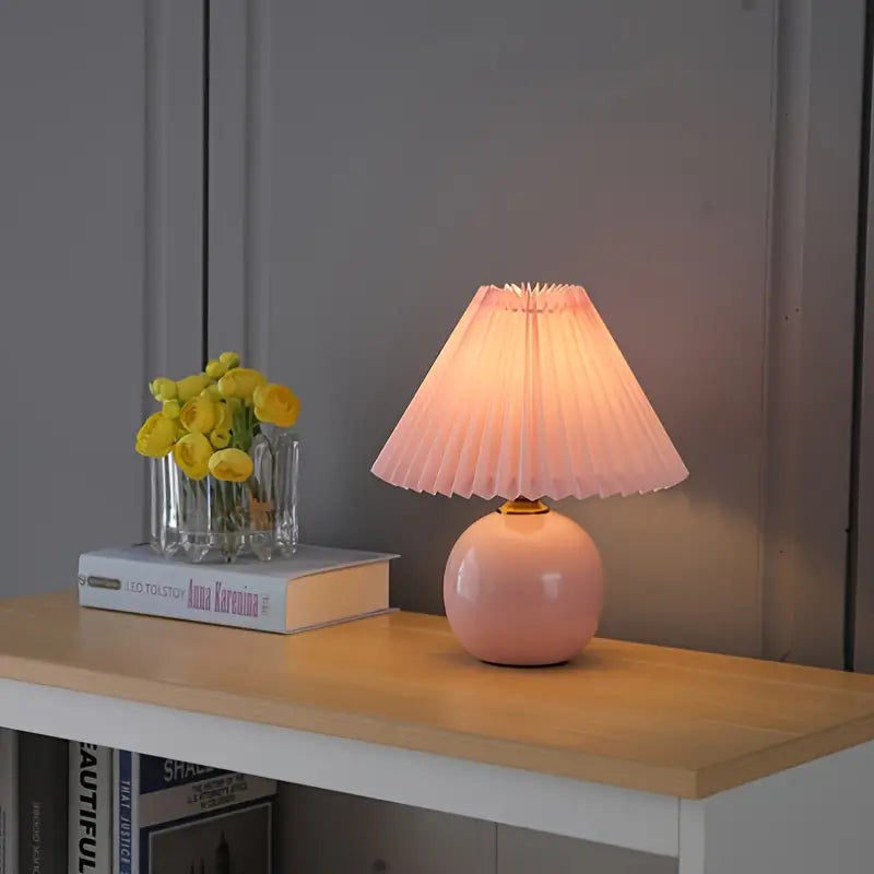Textured Ceramic Table Lamp