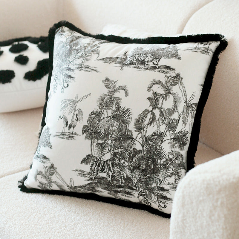 Checkerboard Sofa Cushion