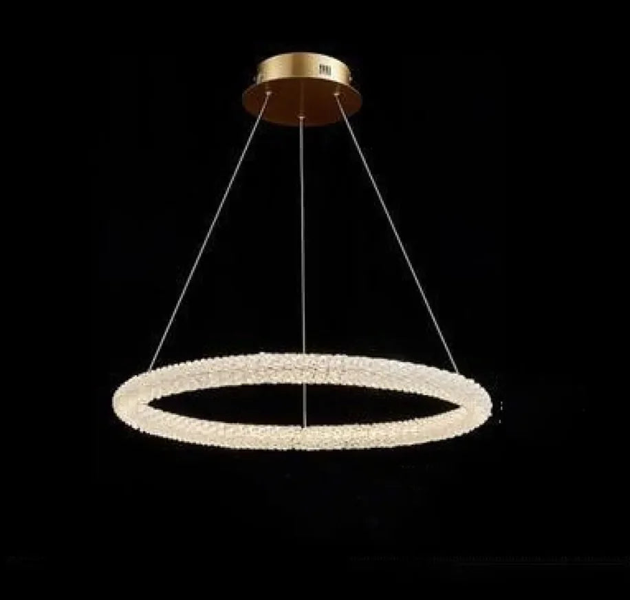 Crystal Halo Ceiling Light