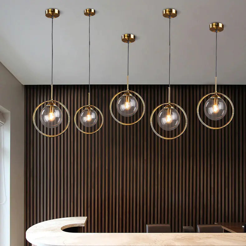 Glass Pendant Light