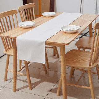 Cotton-Linen Table Runner – Warm White, 91–305cm | Loam & Linen