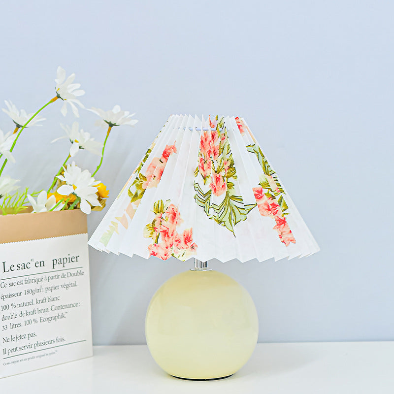 Textured Ceramic Table Lamp