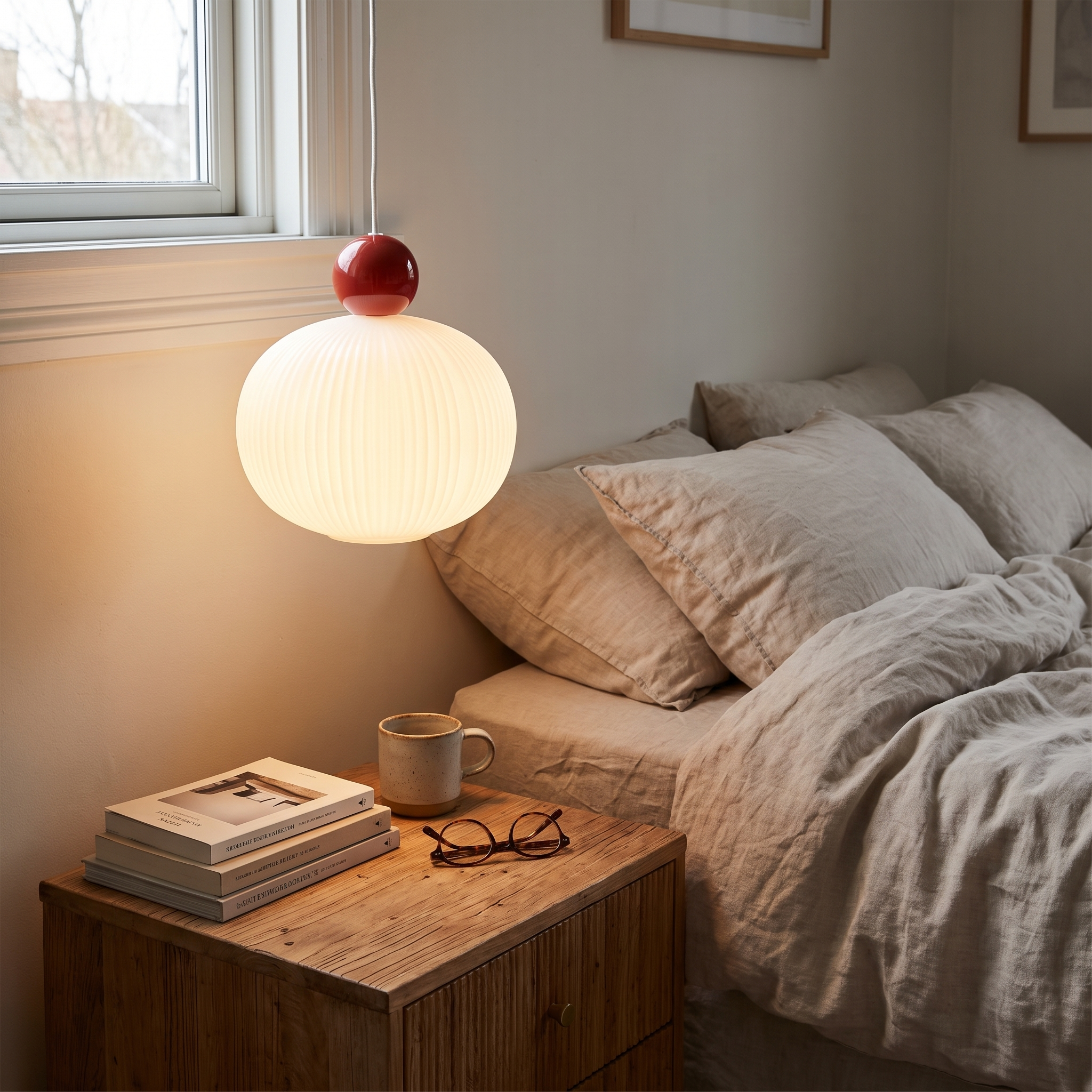 Nordic Pumpkin Pendant Light