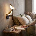 Golden Birdlight Wall Lamp