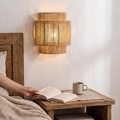RattanGlow Rattan Wall Lamp