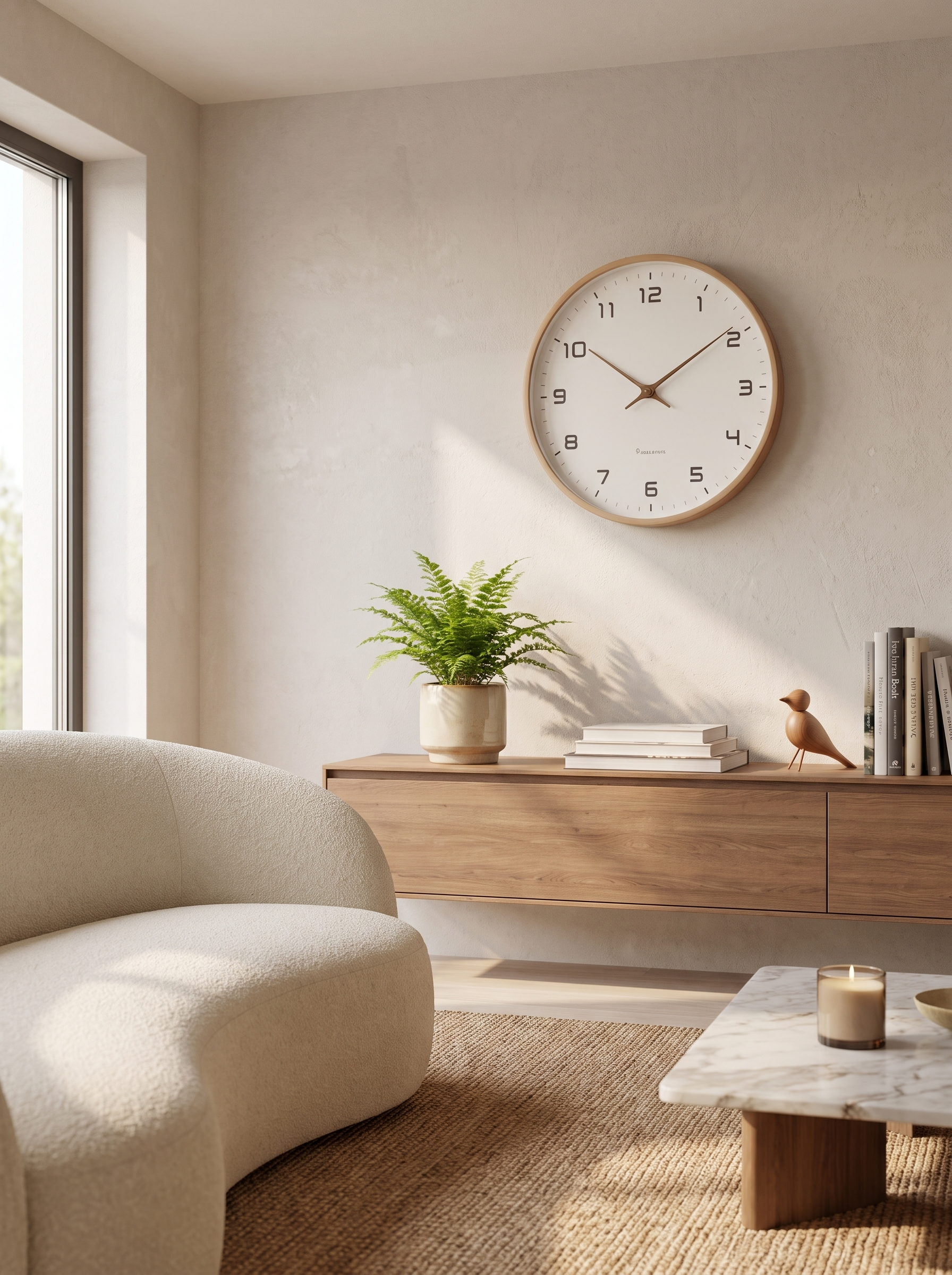 Nordic Wall Clock - Calm, Modern Precision