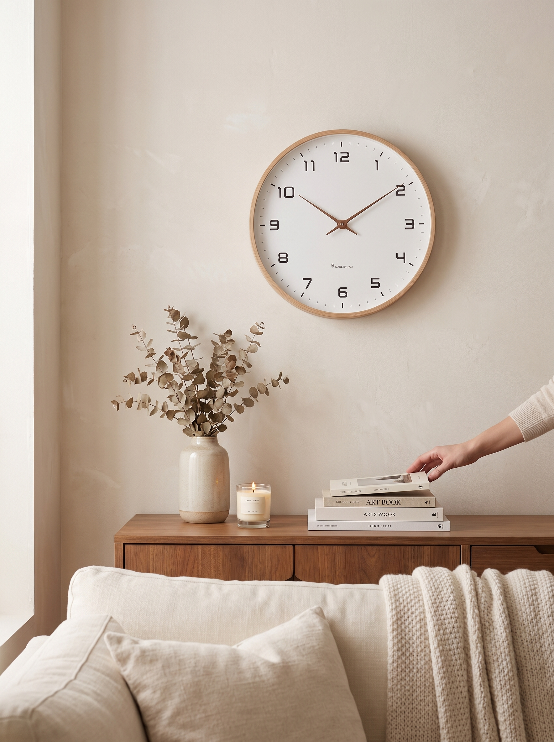Nordic Wall Clock - Silence You Can Live With