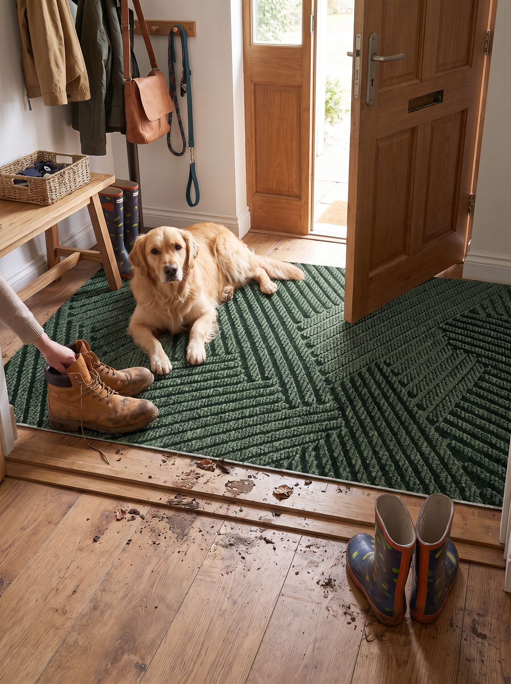 Non-Slip Door Mat - Dirt Stops At The Threshold