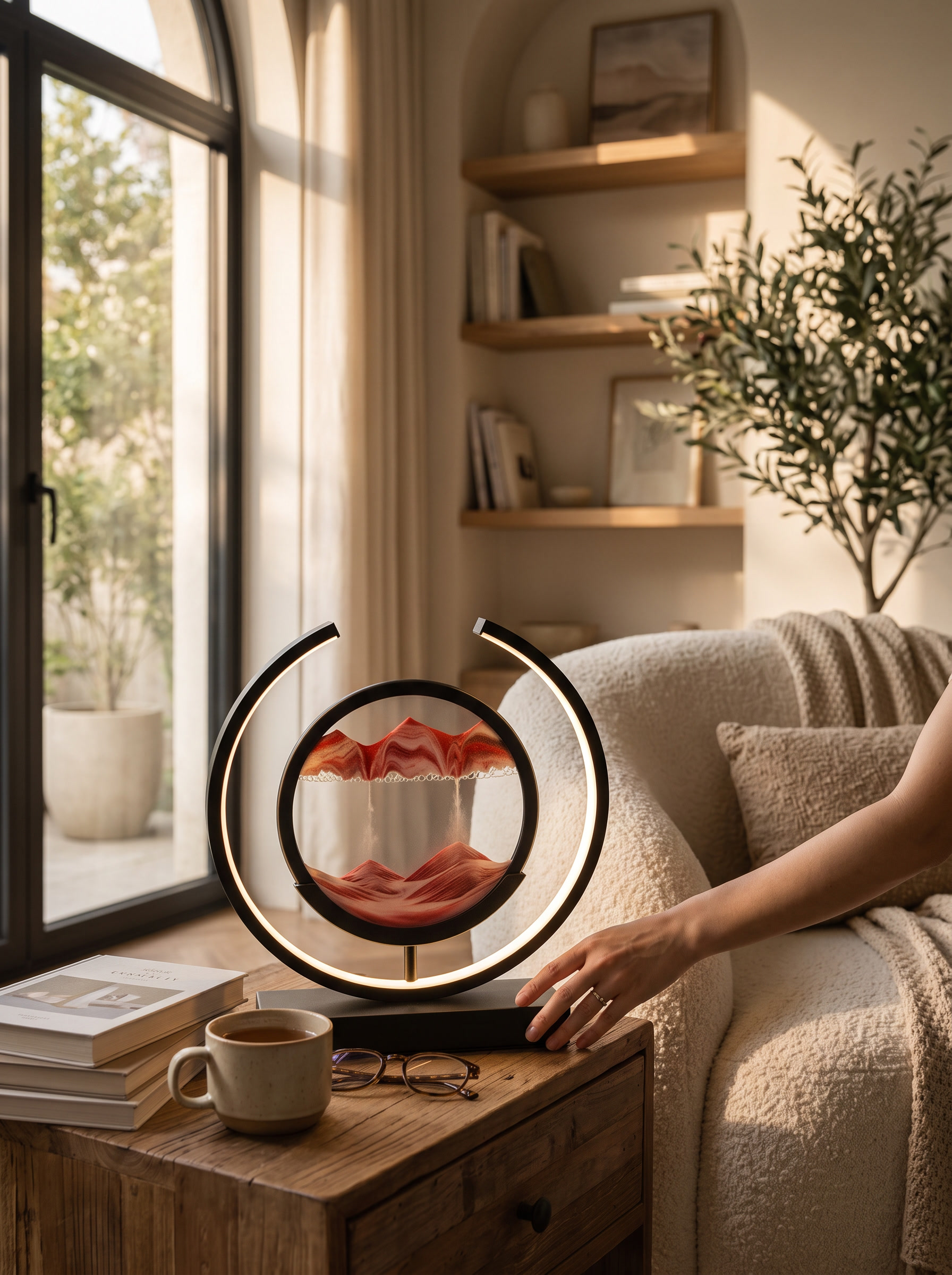 Sandlight Quicksand Lamp - A Moment Of Calm