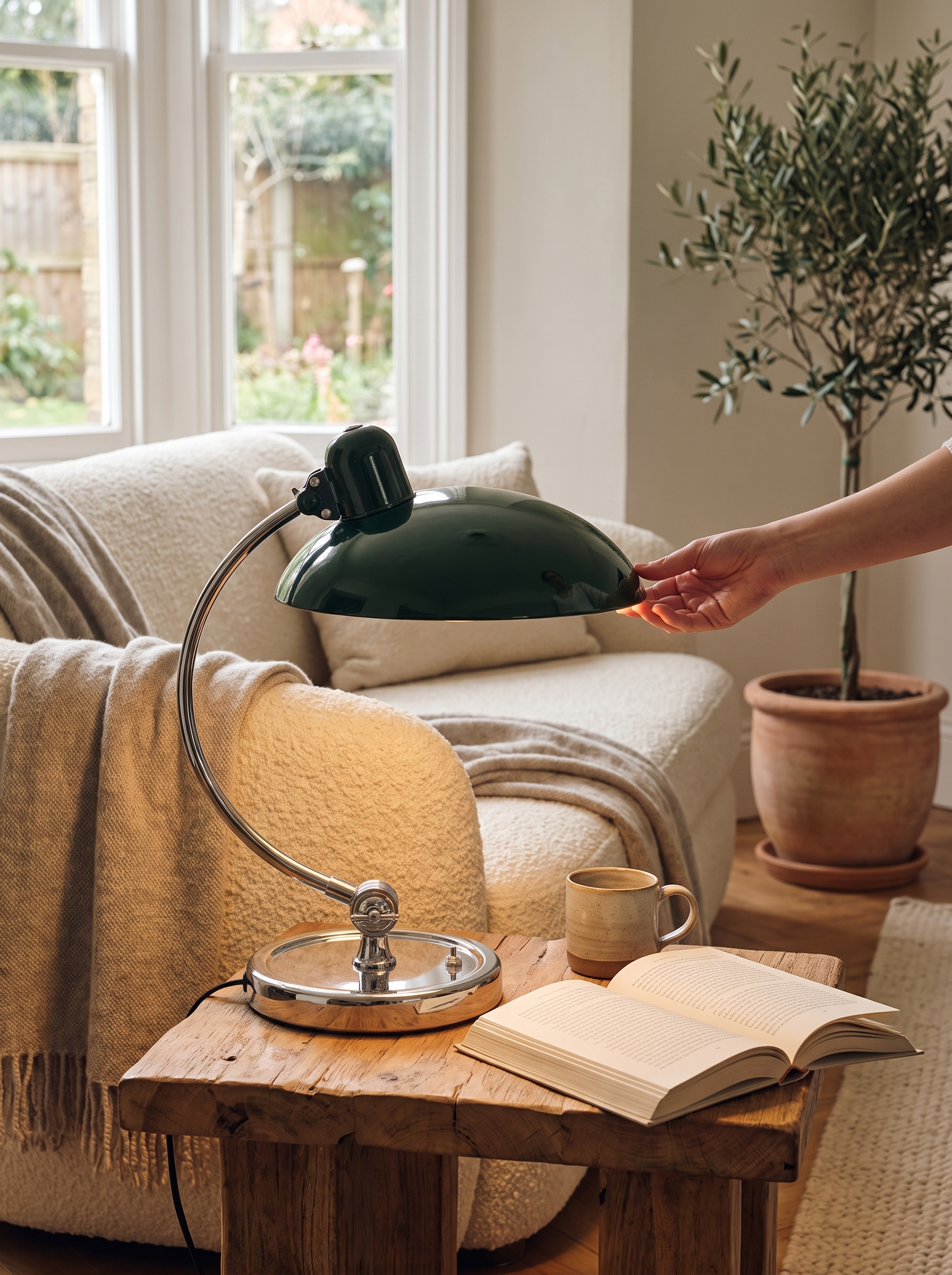 ScandiArc Table Lamp - Light Where You Need It