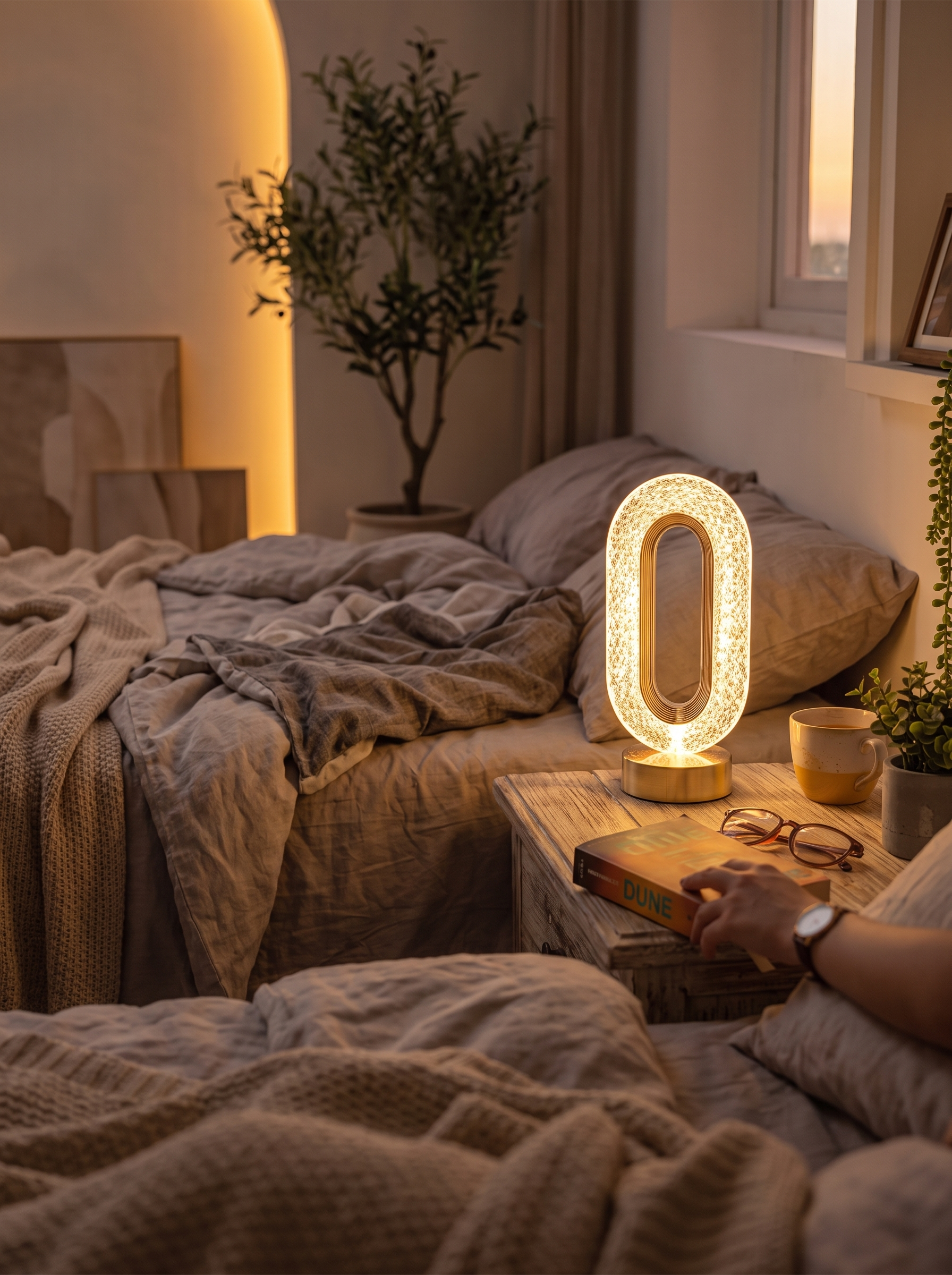 Stellora Crystal Night Light - Sparkle By Day, Glow By Night