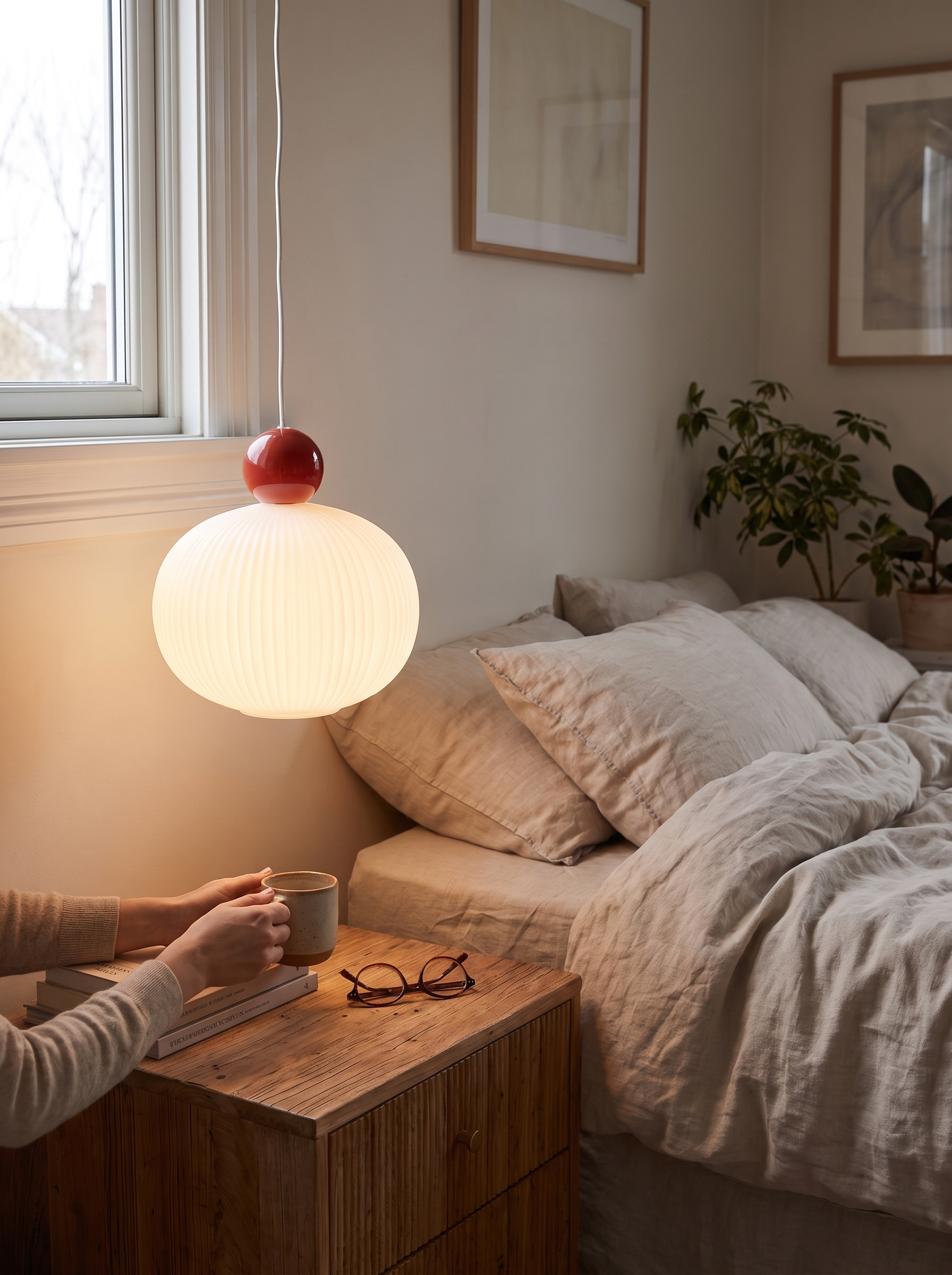 Nordic Pumpkin Pendant Light - A Versatile Statement