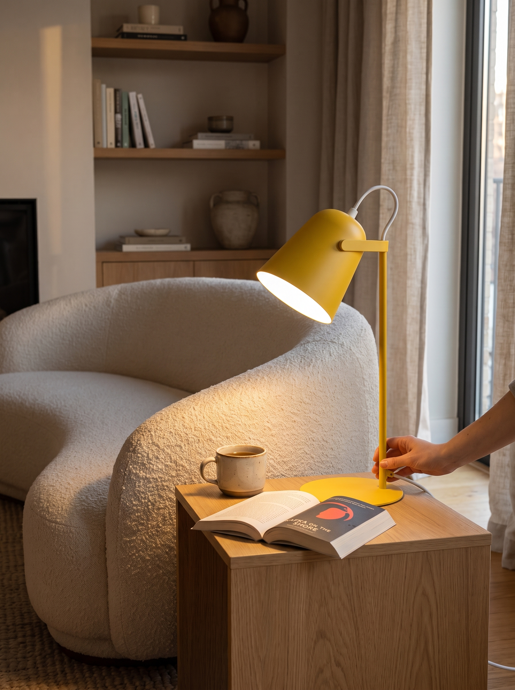 Nordic Metal LED Desk Lamp - Focused Where You Need It