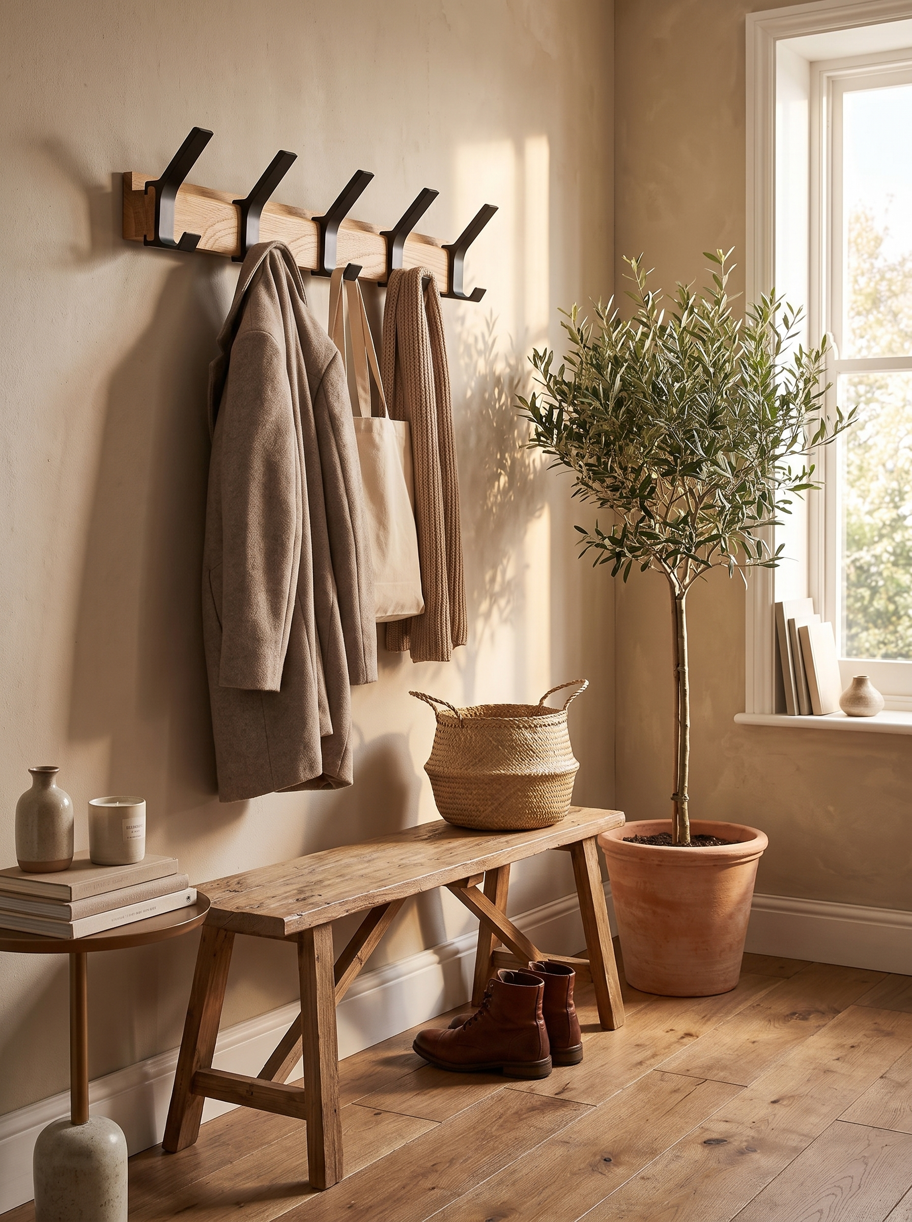 Nordic Wall Coat Rack - Effortless Organisation