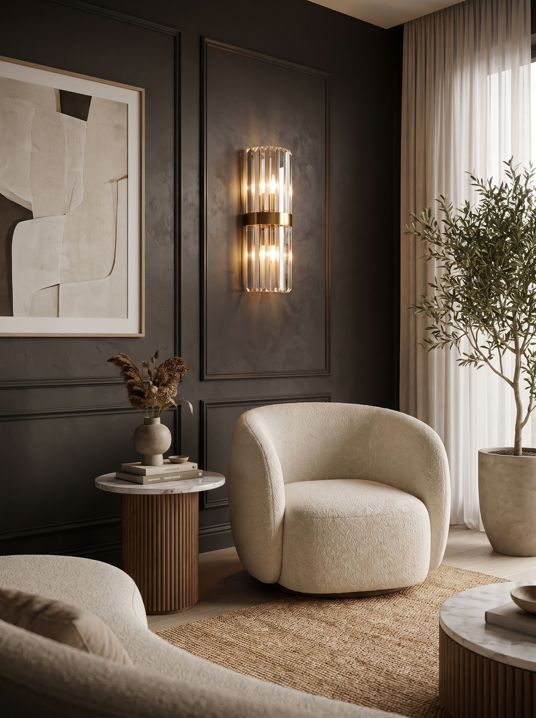 Crystal Wall Light - Sleek And Refined
