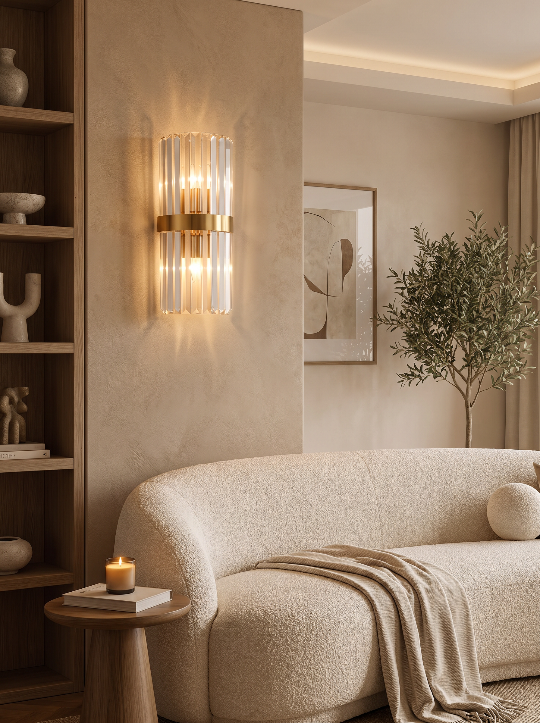 Crystal Wall Light - A Touch Of Sophistication