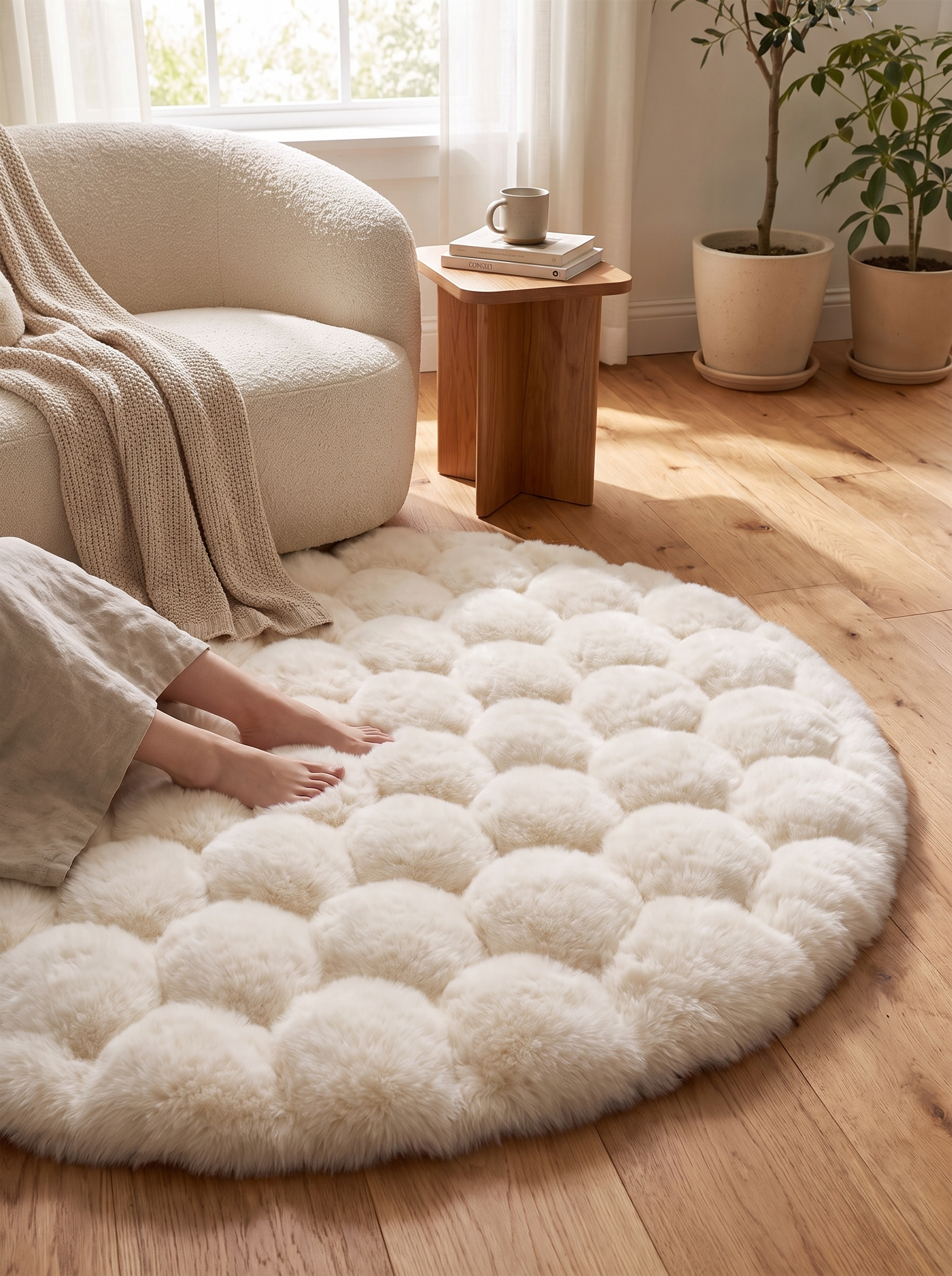 Cloud Comfort Round Rug - Softness You Can Feel