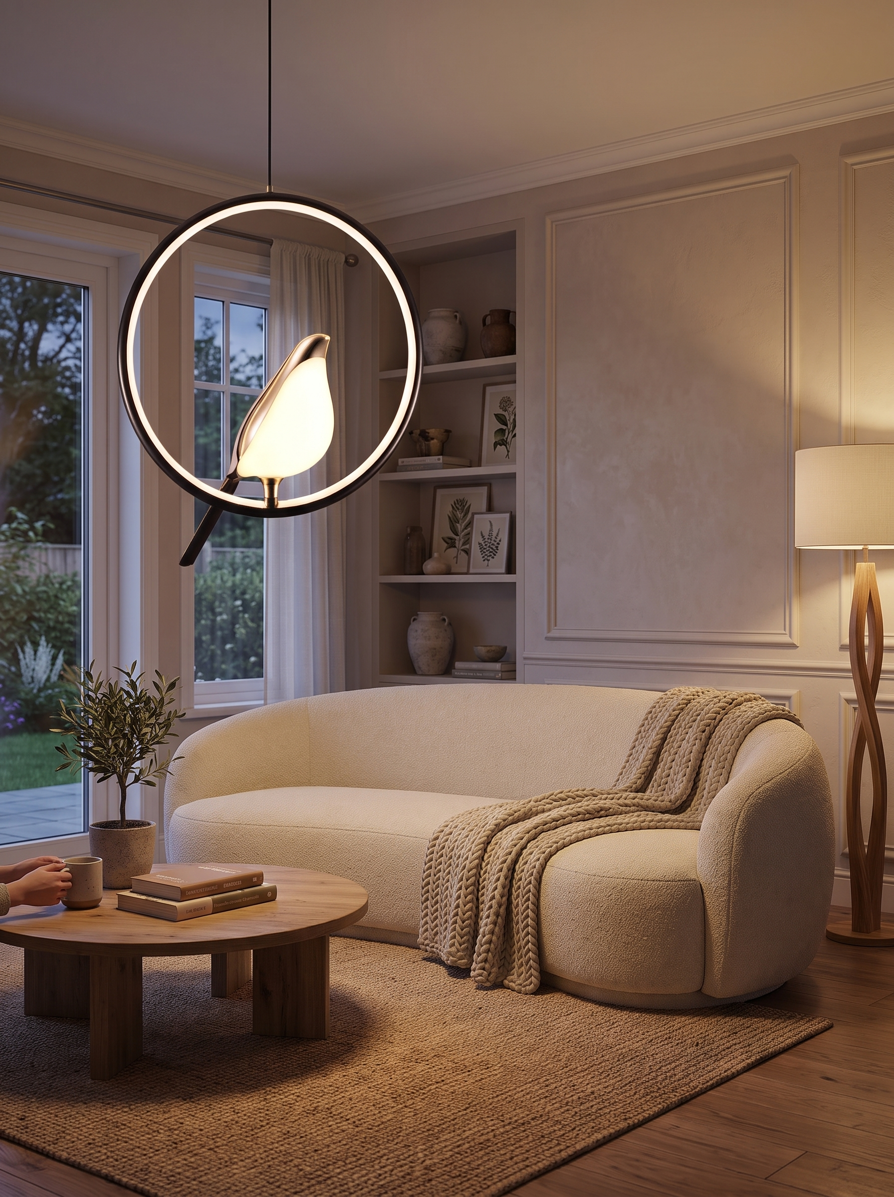 Magpie Pendant Light - Smooth, Ambient Glow
