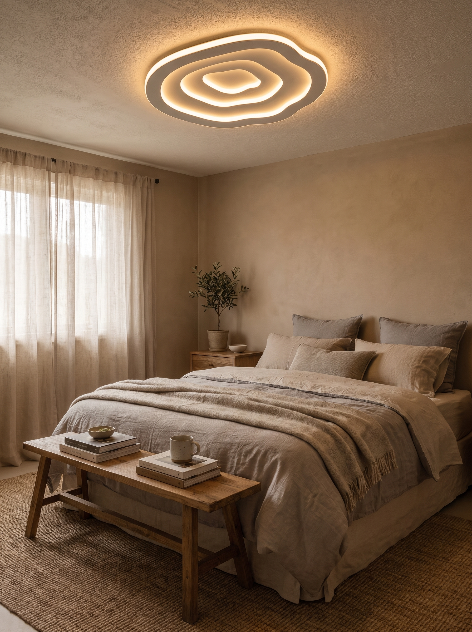 Ripple LED Ceiling Lamp - Understated Everywhere