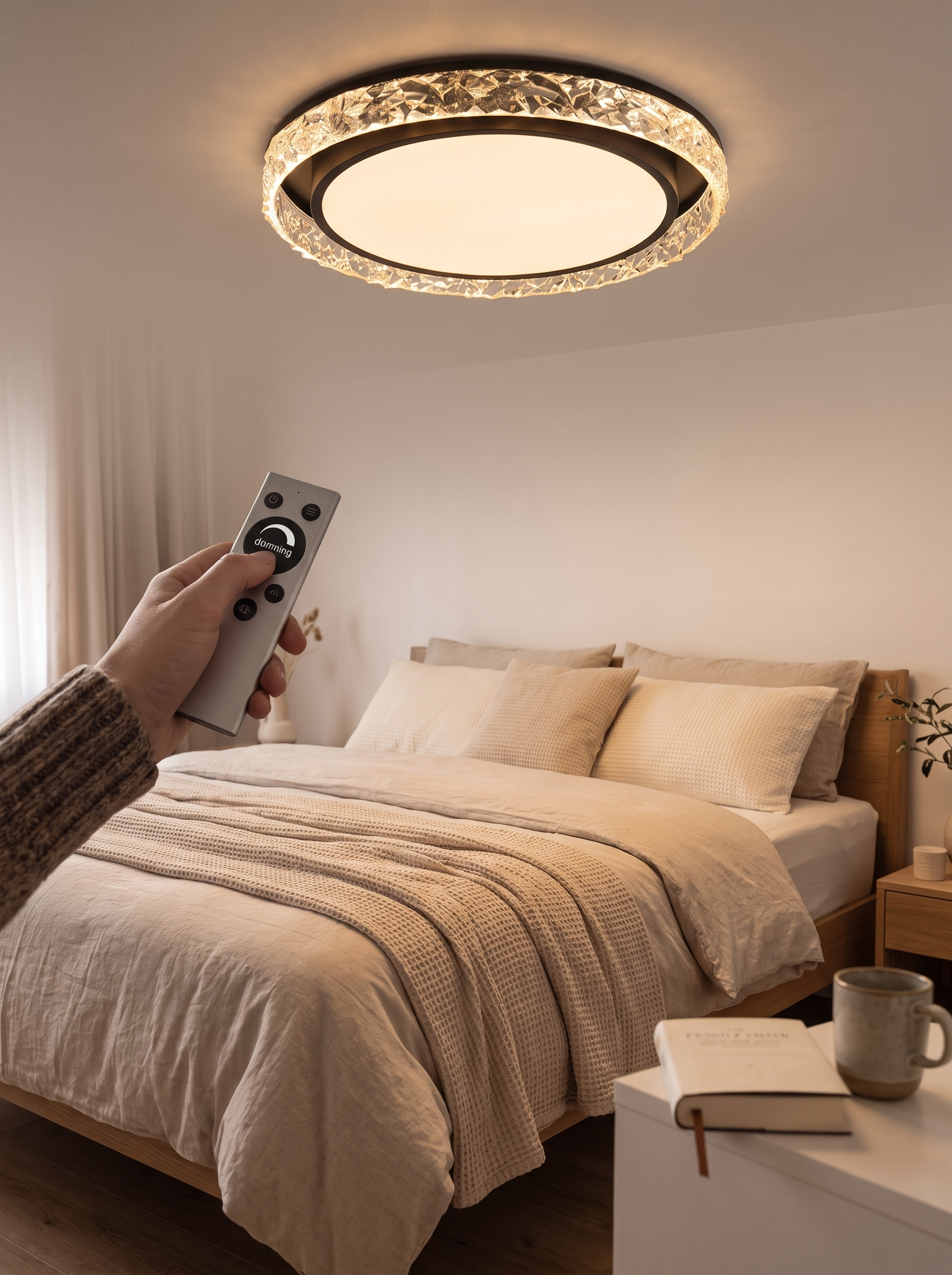 Crystal Halo Ceiling Light - A Little Sparkle Overhead
