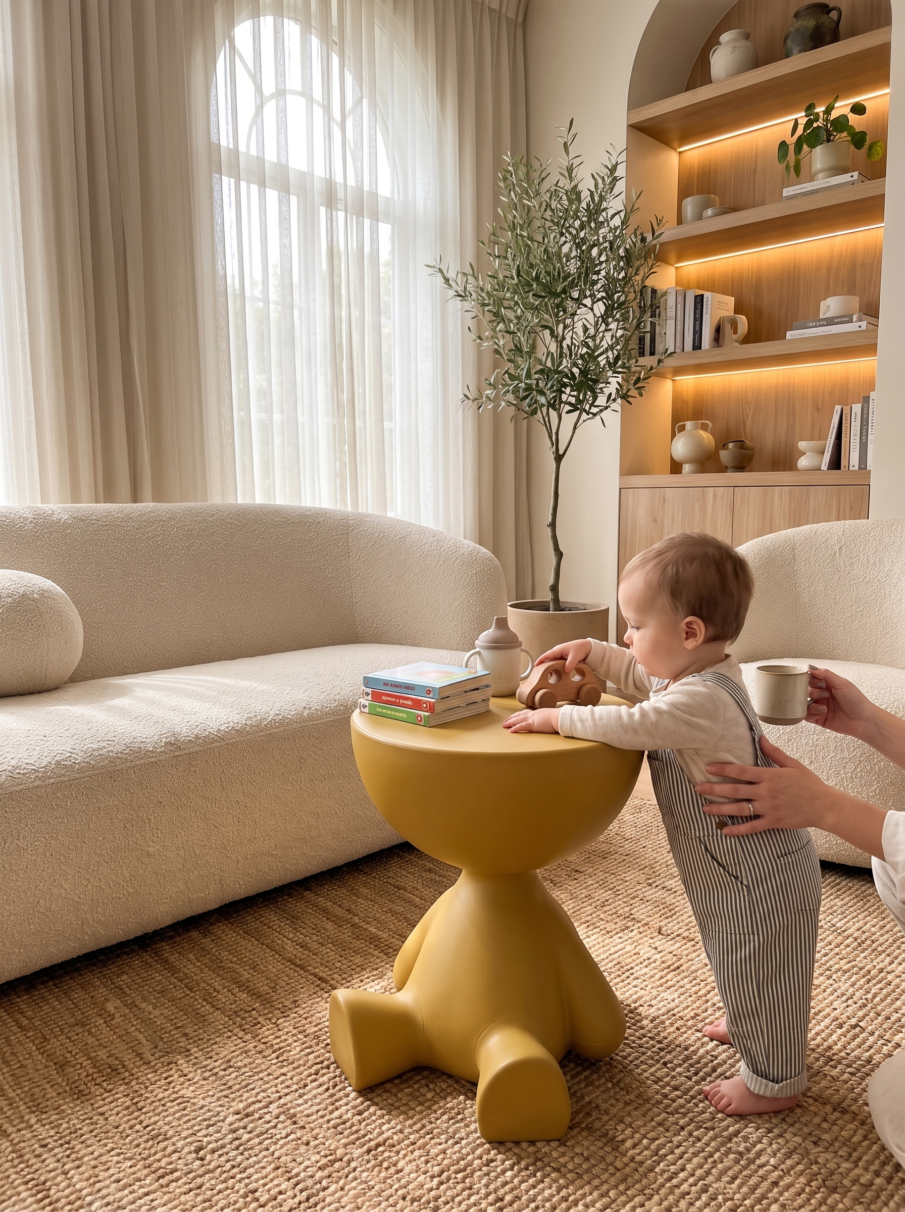 Cartoon Bear Side Table - Playful, Yet Sturdy