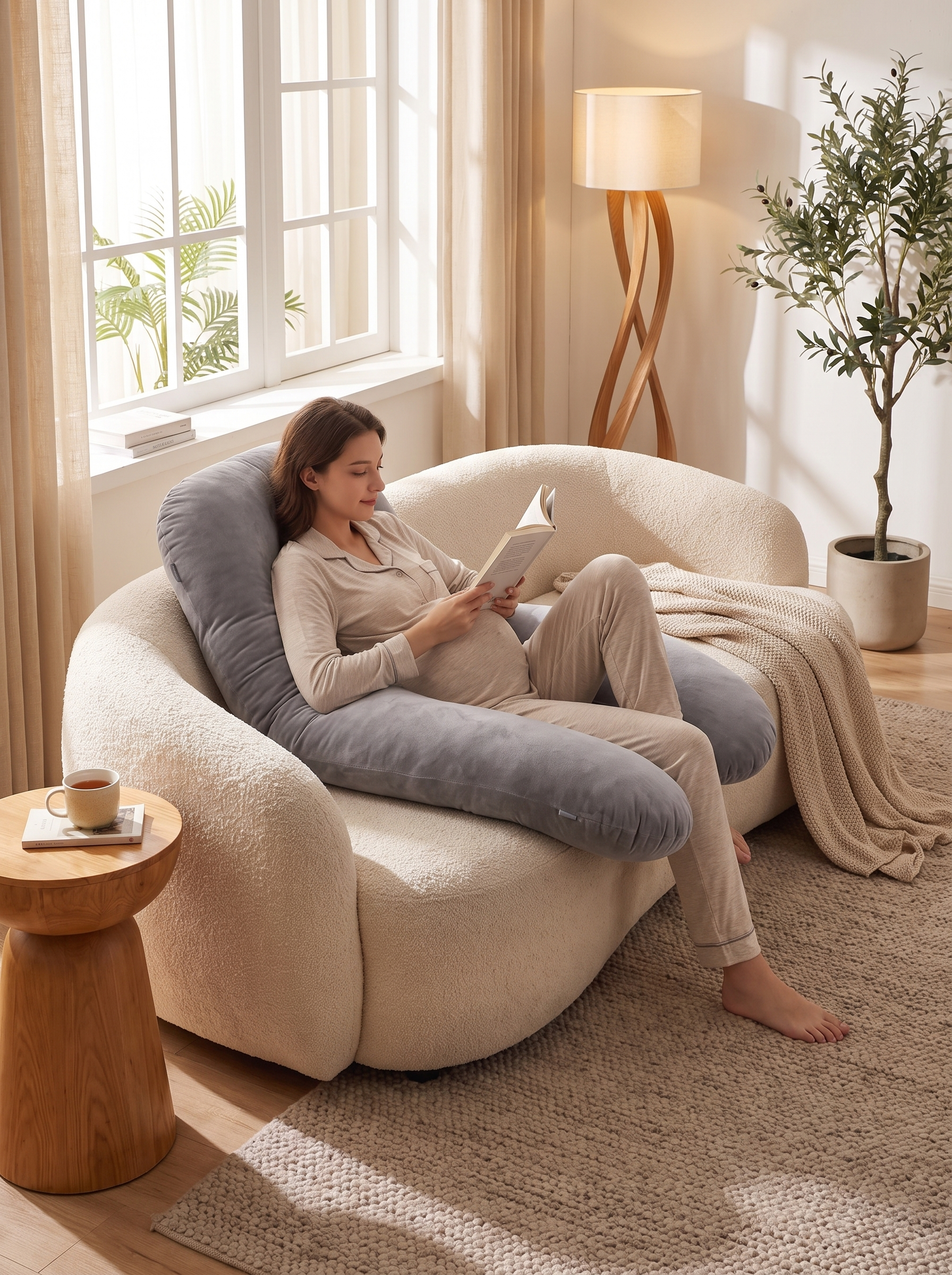 U-Shape Pregnancy Pillow - More Than Just Sleep