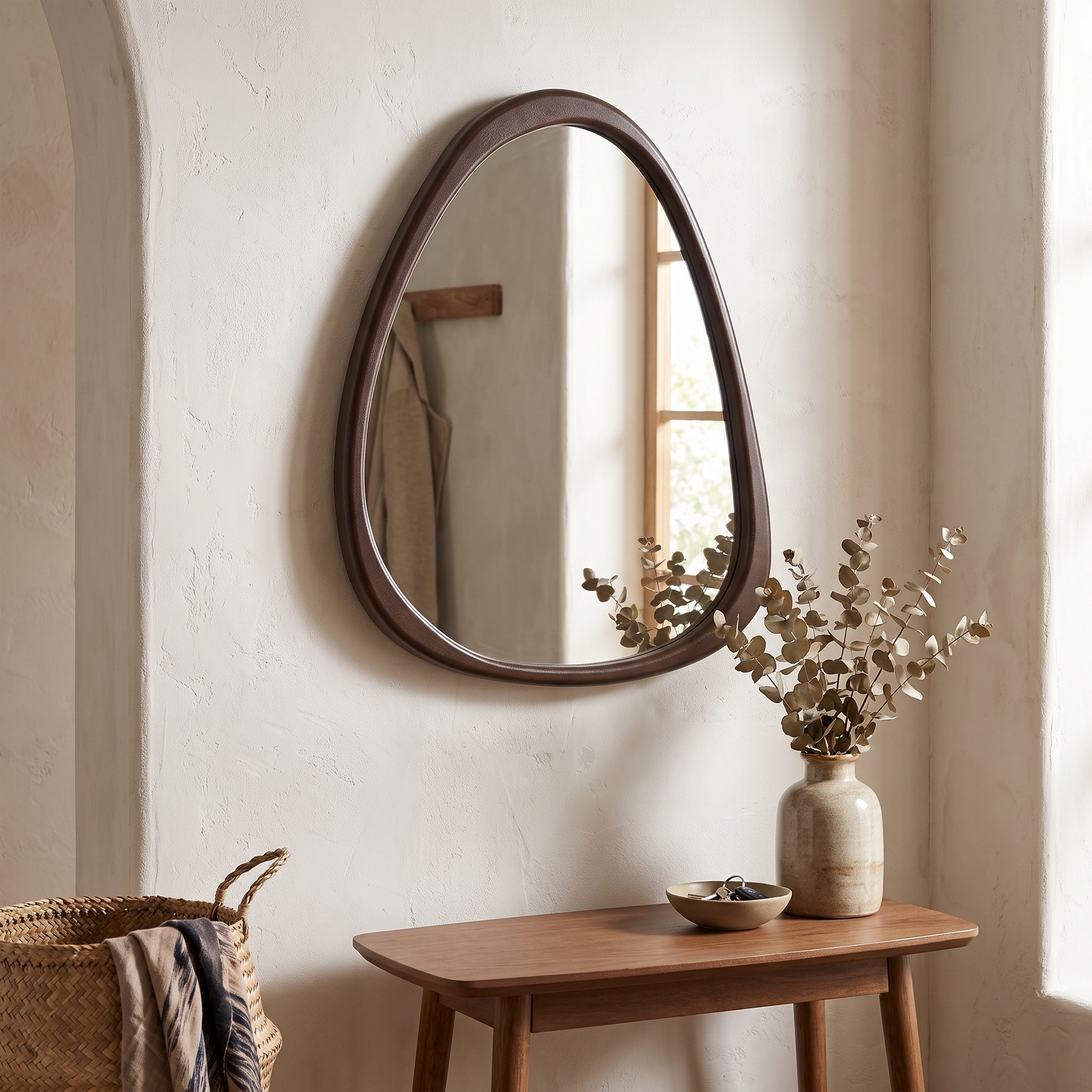 Irregular Shape Wall Mirror
