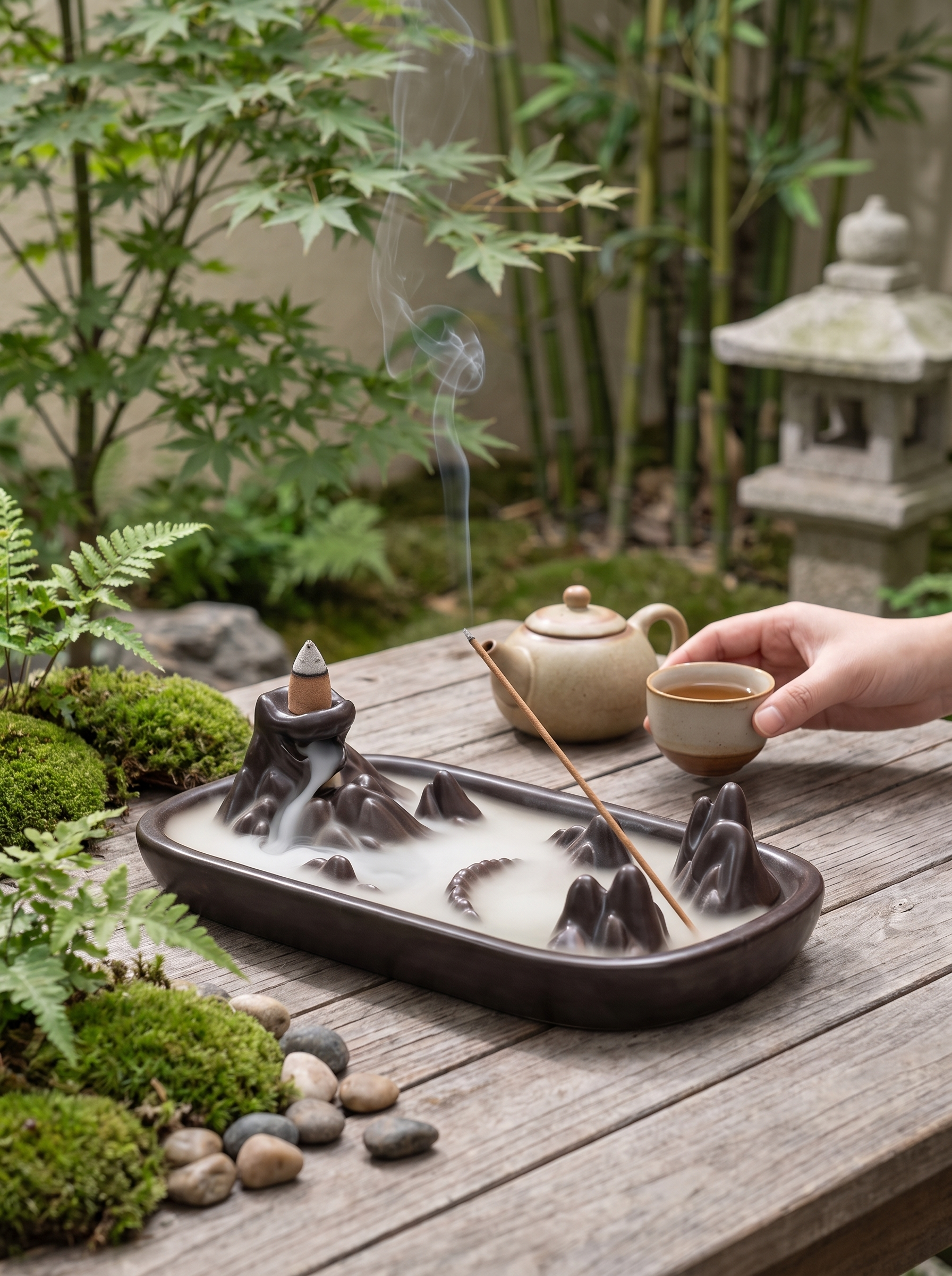 Backflow Incense Burner - Smoke That Pours