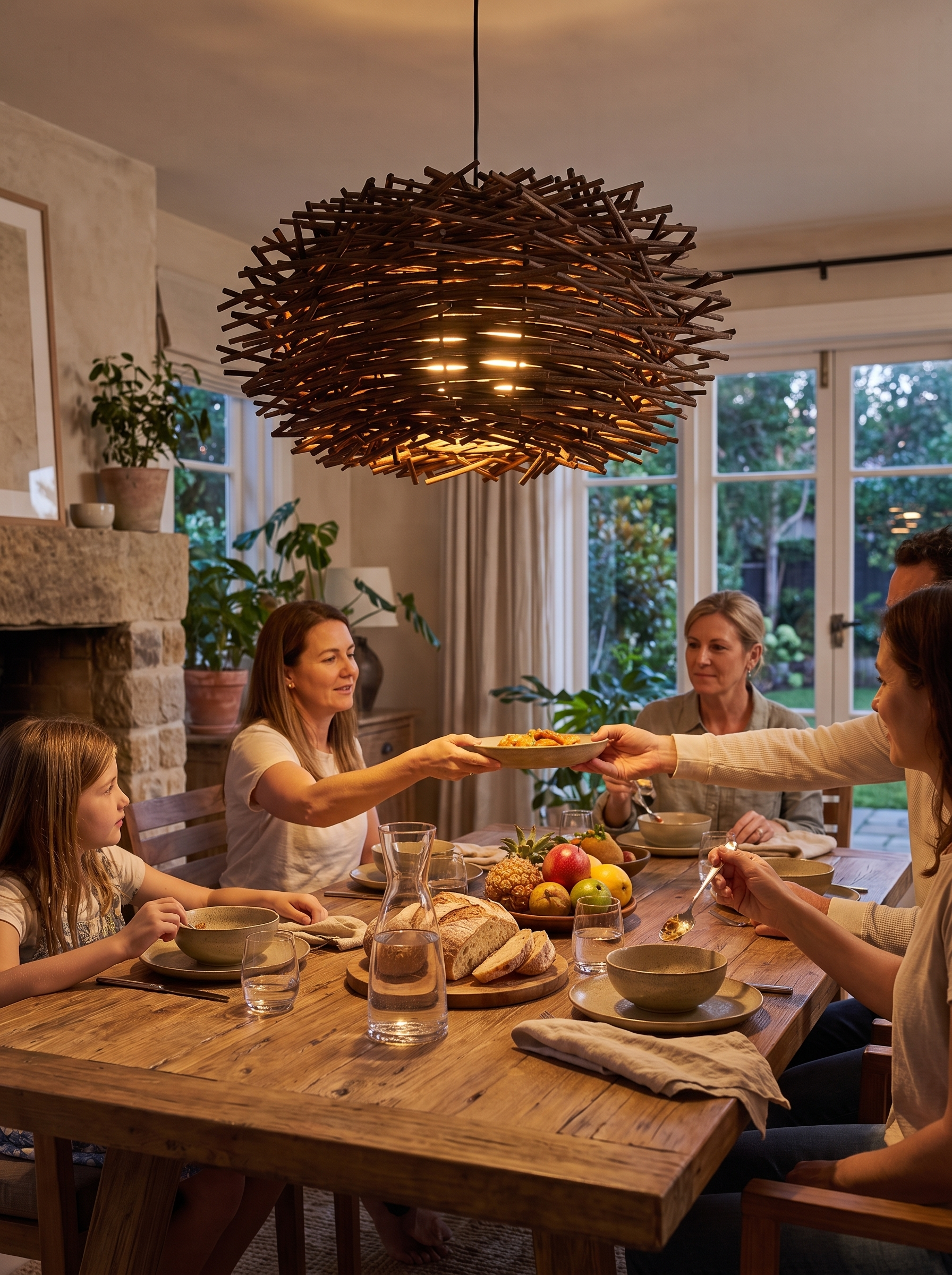 Rattan Pendant Light - A Warm, Welcoming Glow