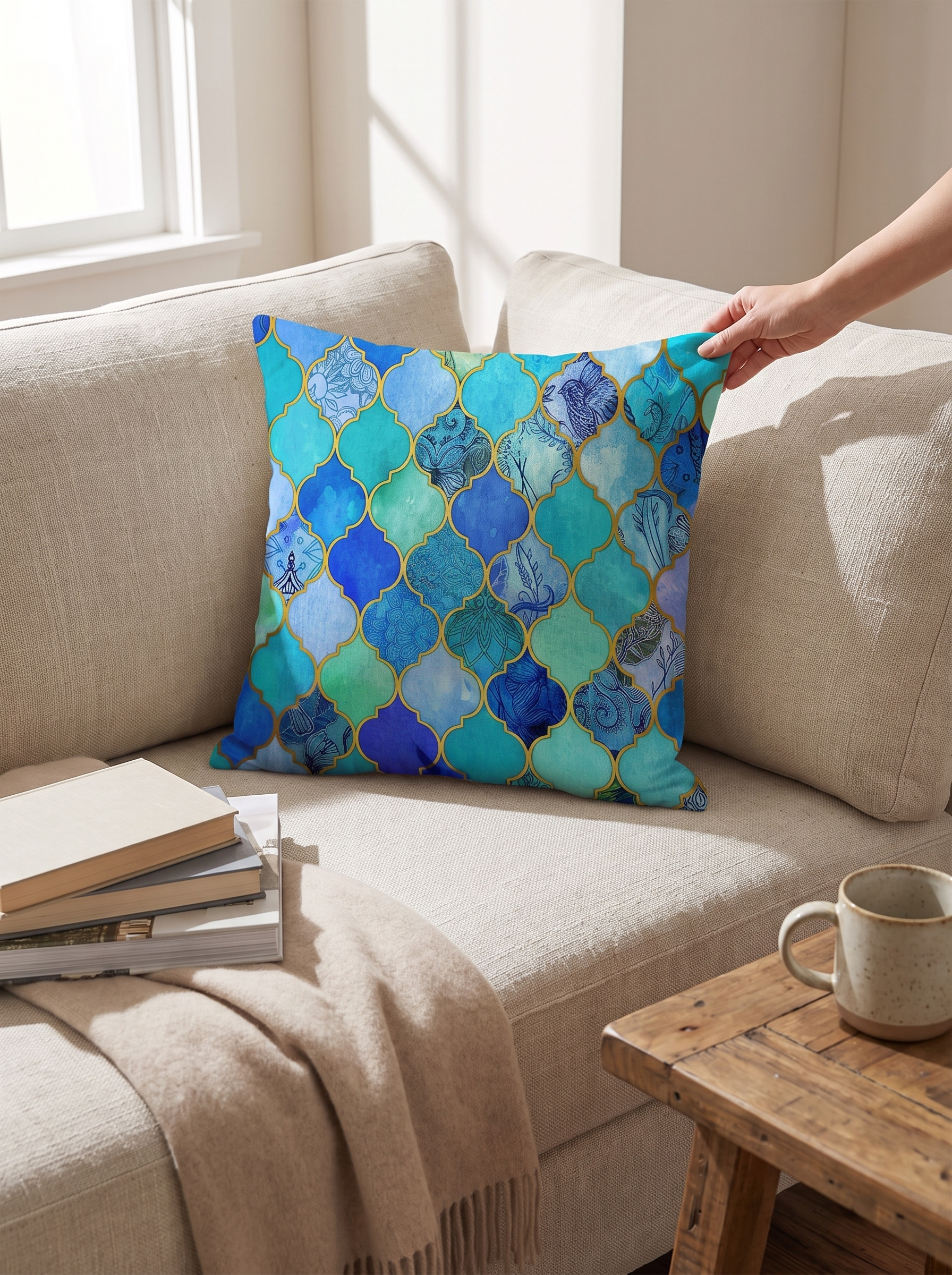 Linen Cushion Cover - Neat In Every Detail