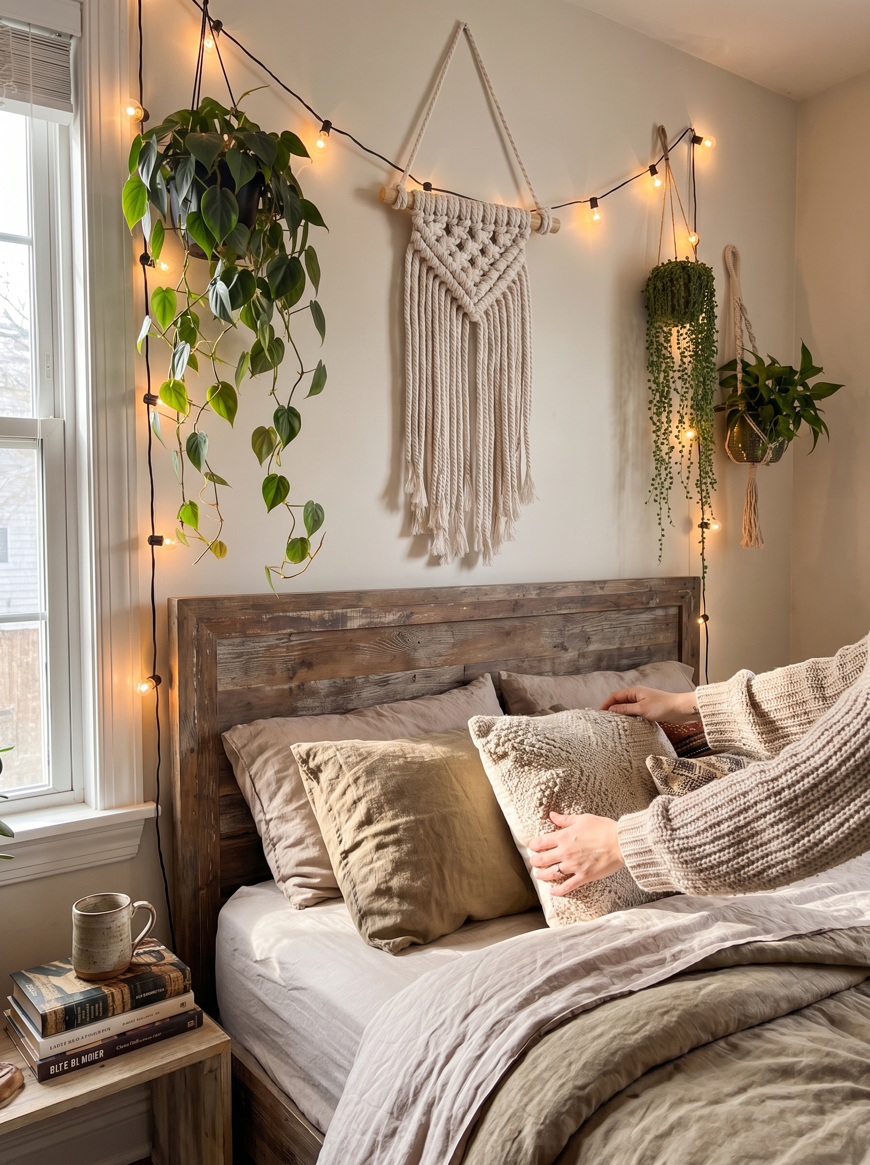Macrame Wall Hanging - Handmade Character