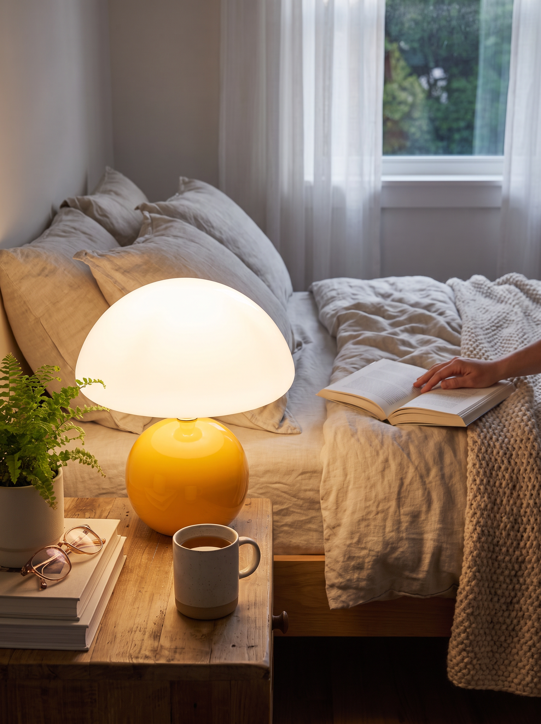 Mushroom Table Lamp - Gentle On The Eyes