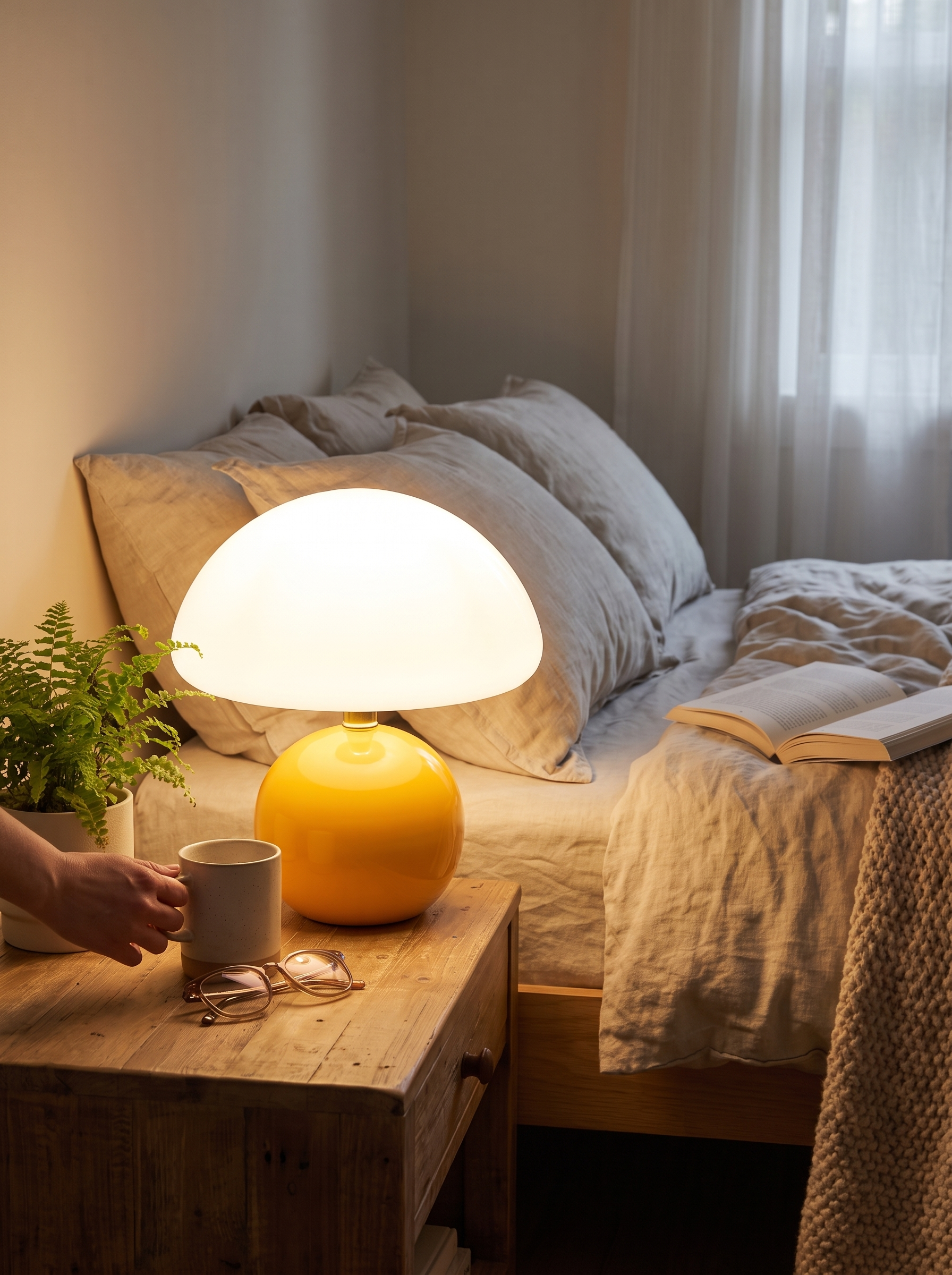 Mushroom Table Lamp - A Retro Favourite Returns