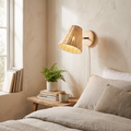 Rattan Wall Sconce lifestyle