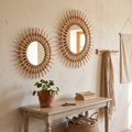 Natural Rattan Wall Mirror