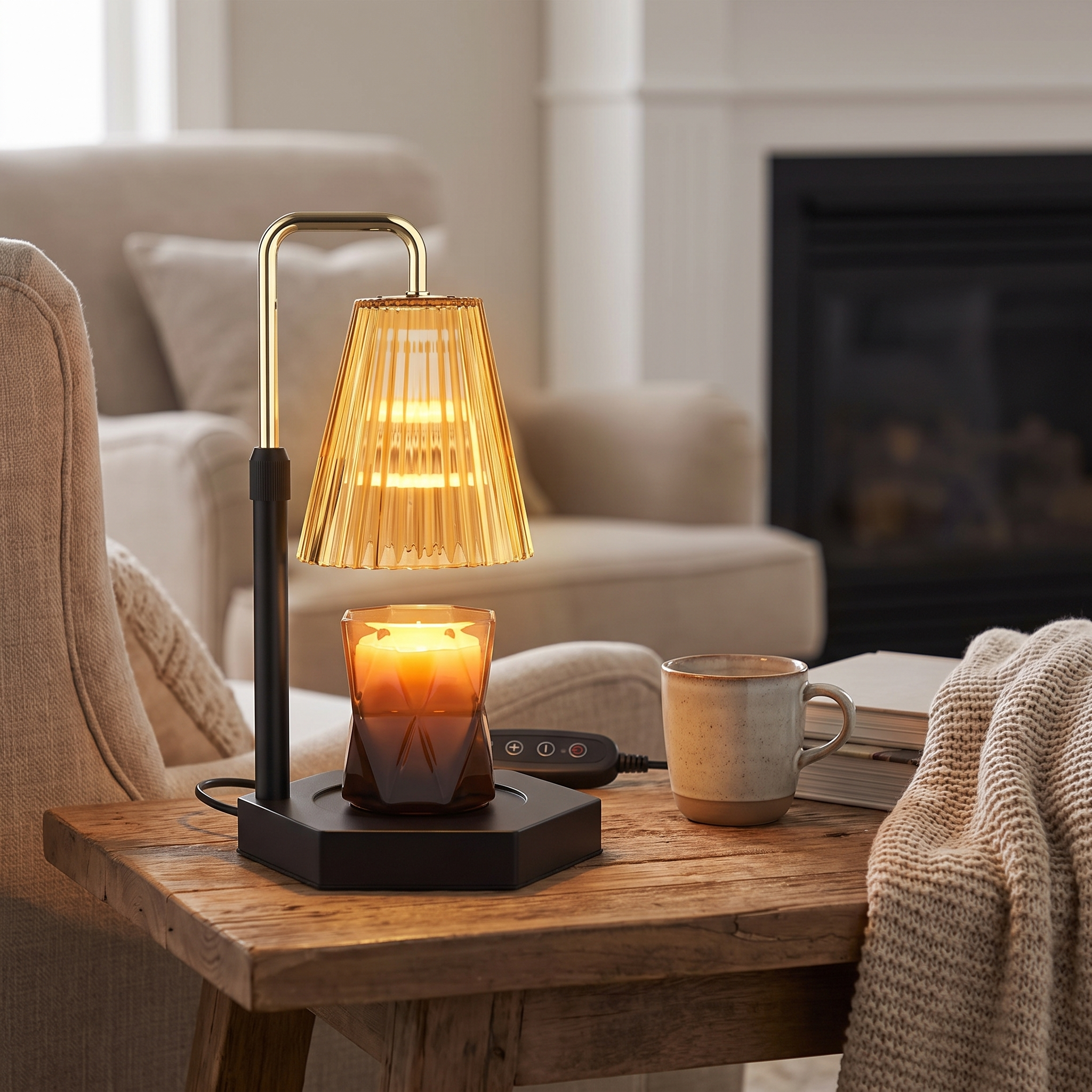 Candle Warmer Table Lamp