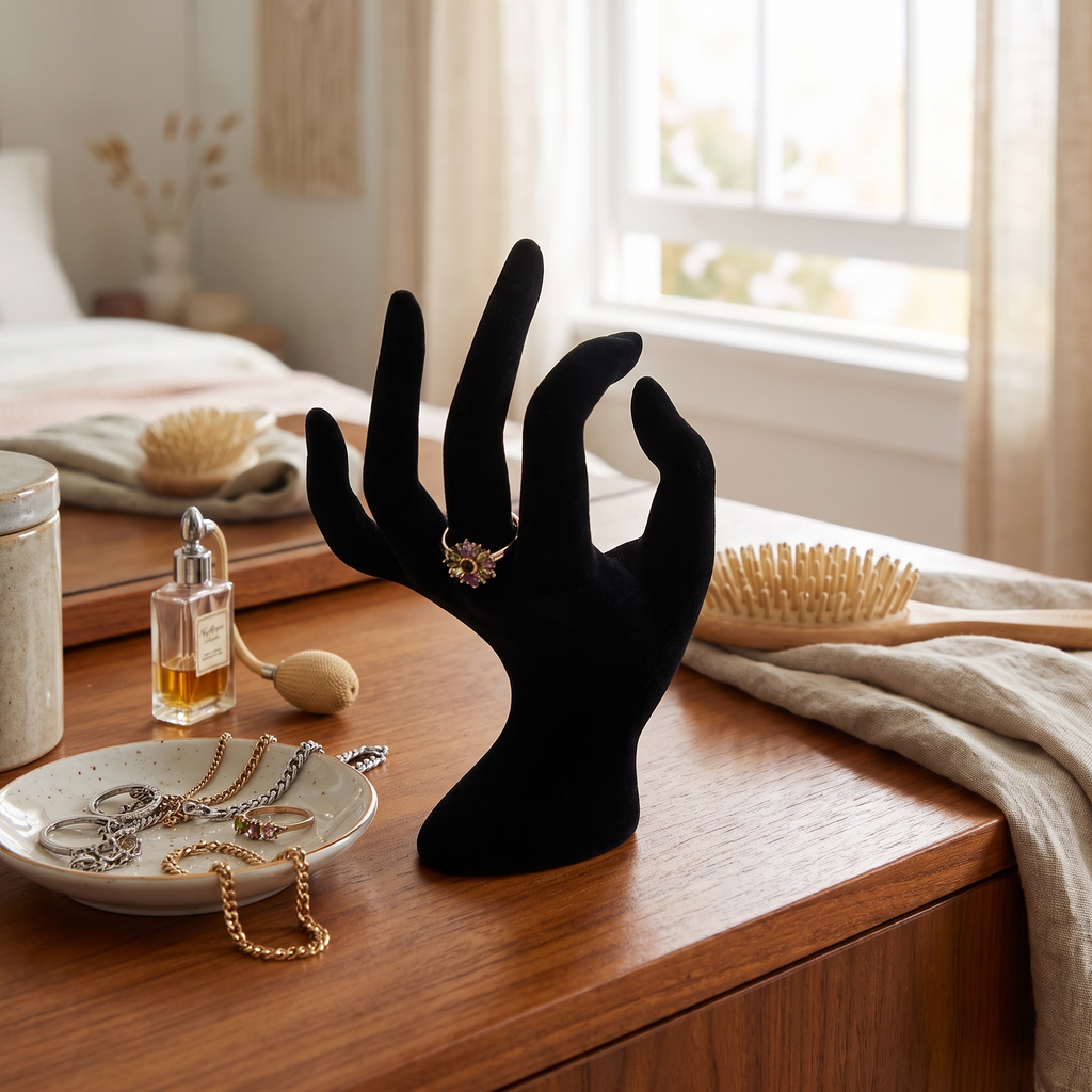 Hand Shape Jewelry Holder and Organizer Display Stand