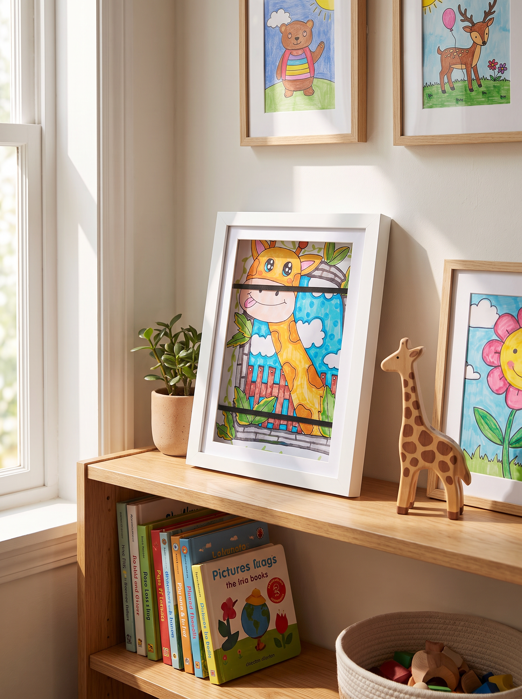 Magnetic Wood Picture Frame lifestyle scene 3
