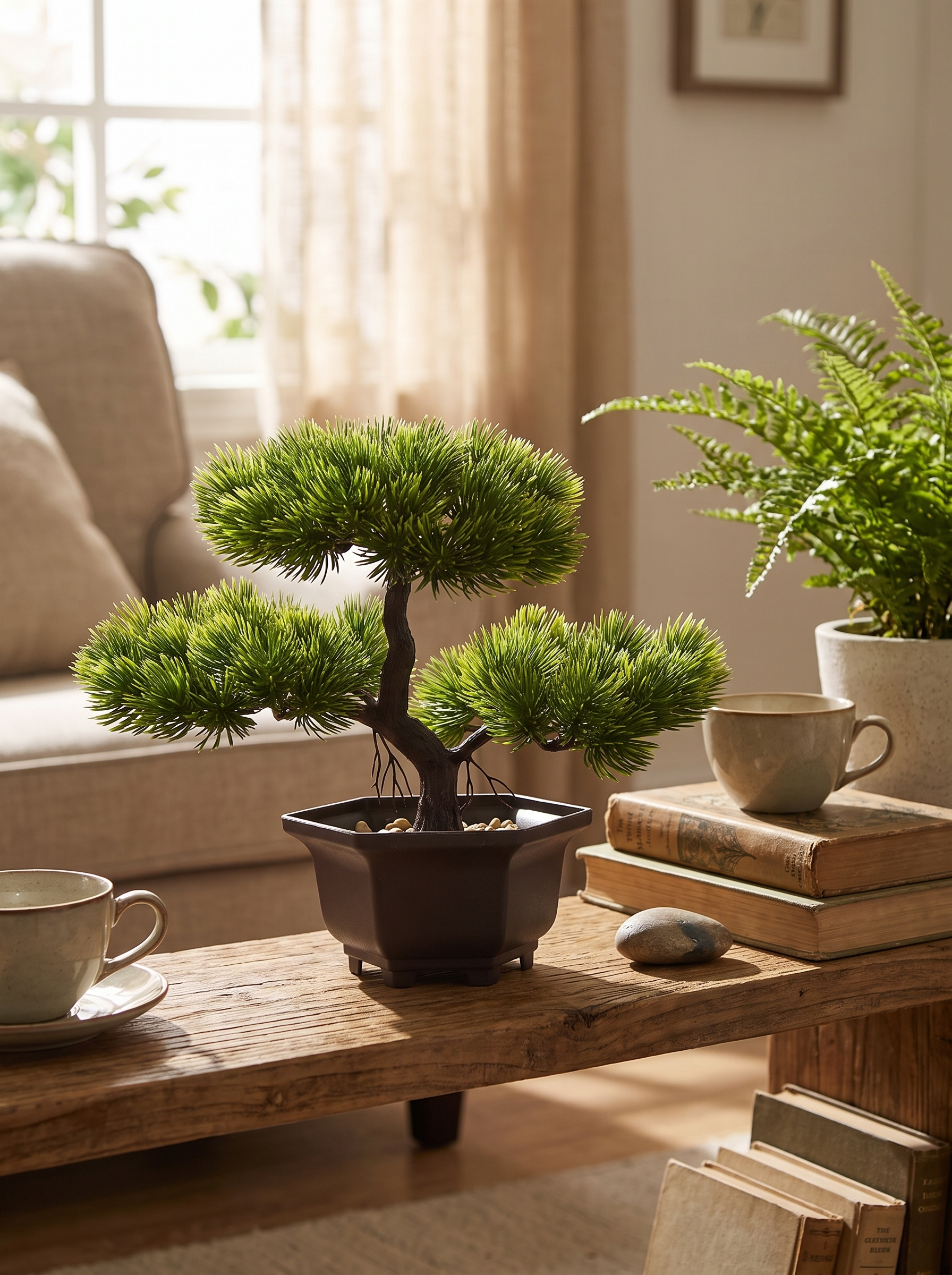 Artificial Pine Bonsai Tree Decor lifestyle scene 2