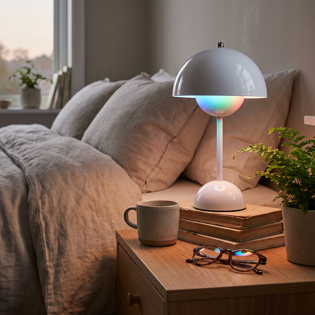 Touch Bud Multi-color Mushroom Lamp